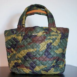 MZ Wallace Small Metro Tote Green Camo - USED